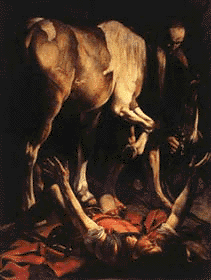 Caravaggio:
La conversione di San Paolo